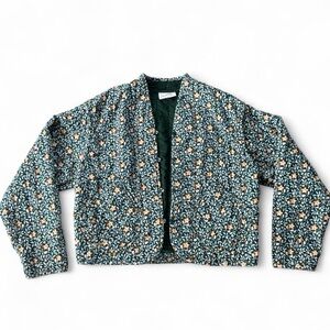Quilted Floral Jacket